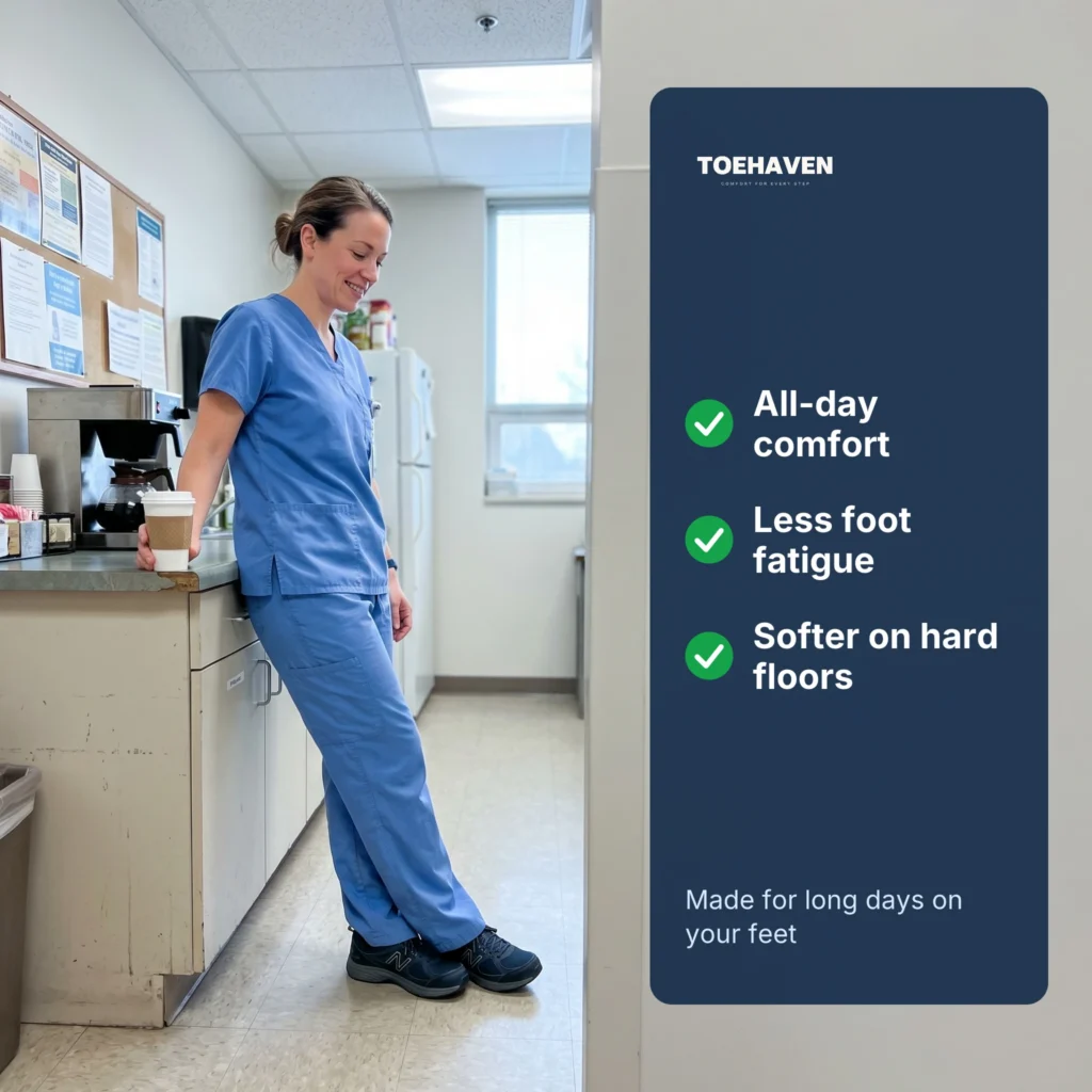 ToeHaven insoles for all-day comfort on your feet